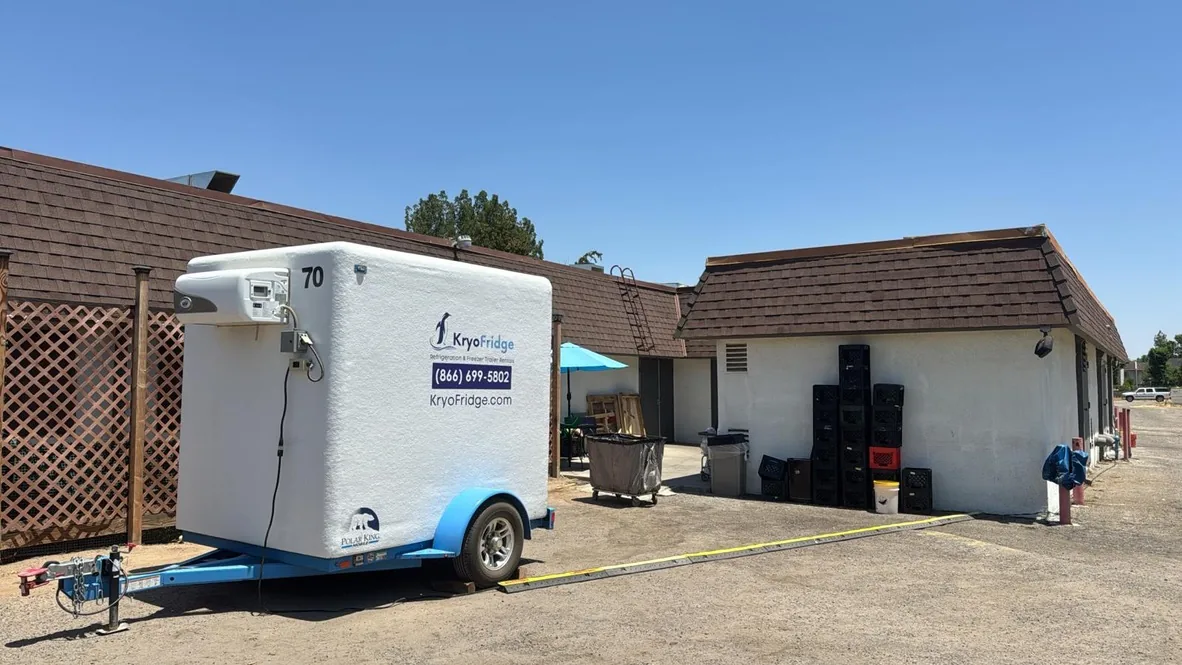 Wedding Freezer Trailer Rental in Ogden, Utah