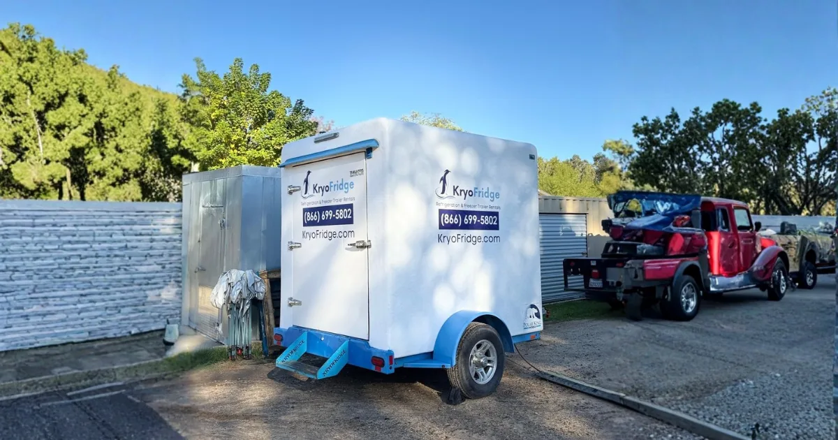 Wedding Refrigeration Trailer Rental in Provo, Utah
