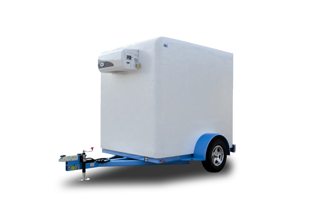 6x8 refrigeration trailer rental available in Utah